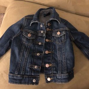 Toddler jean jacket